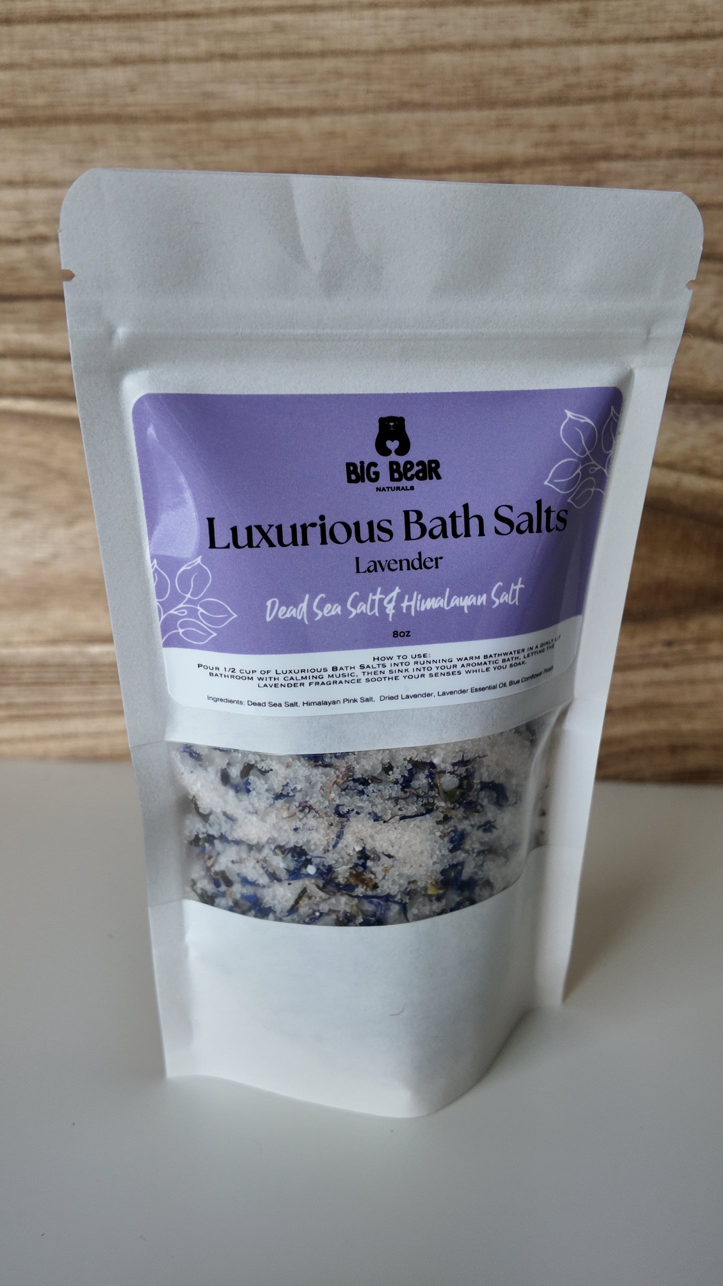 Luxurious Lavender Bath Salts