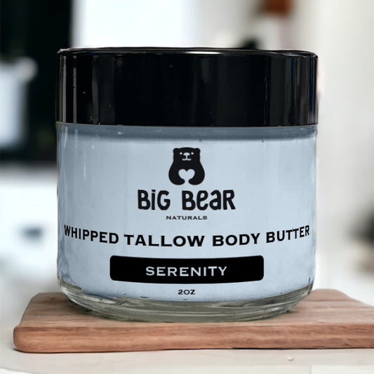 Calming Tallow Body Butter - Blue Tansy