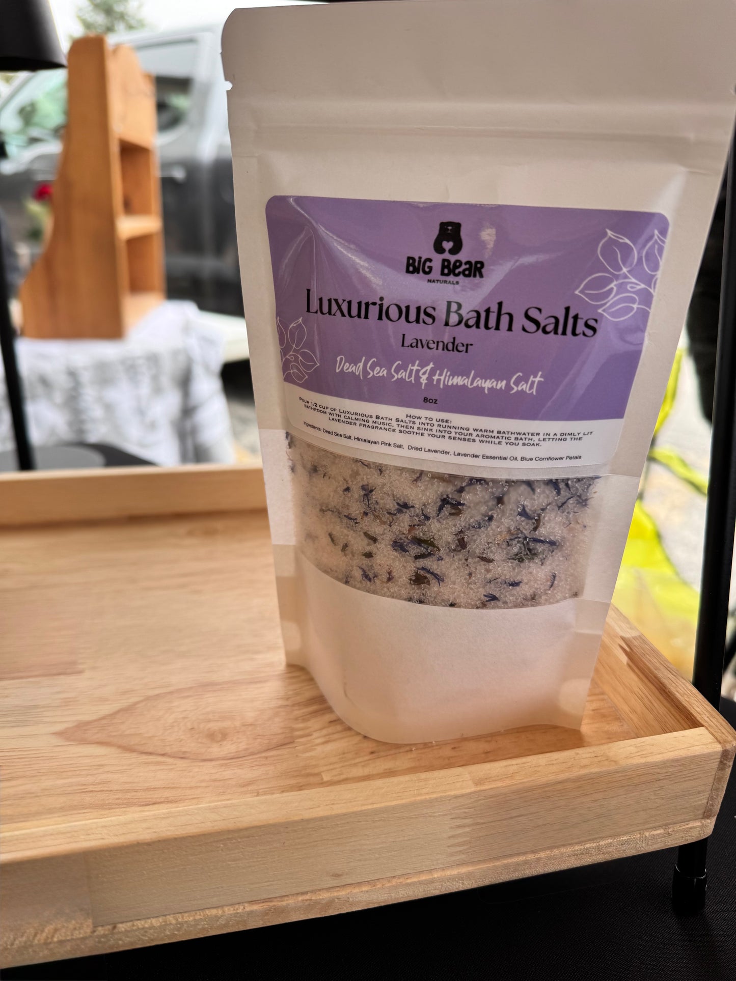 Luxurious Lavender Bath Salts