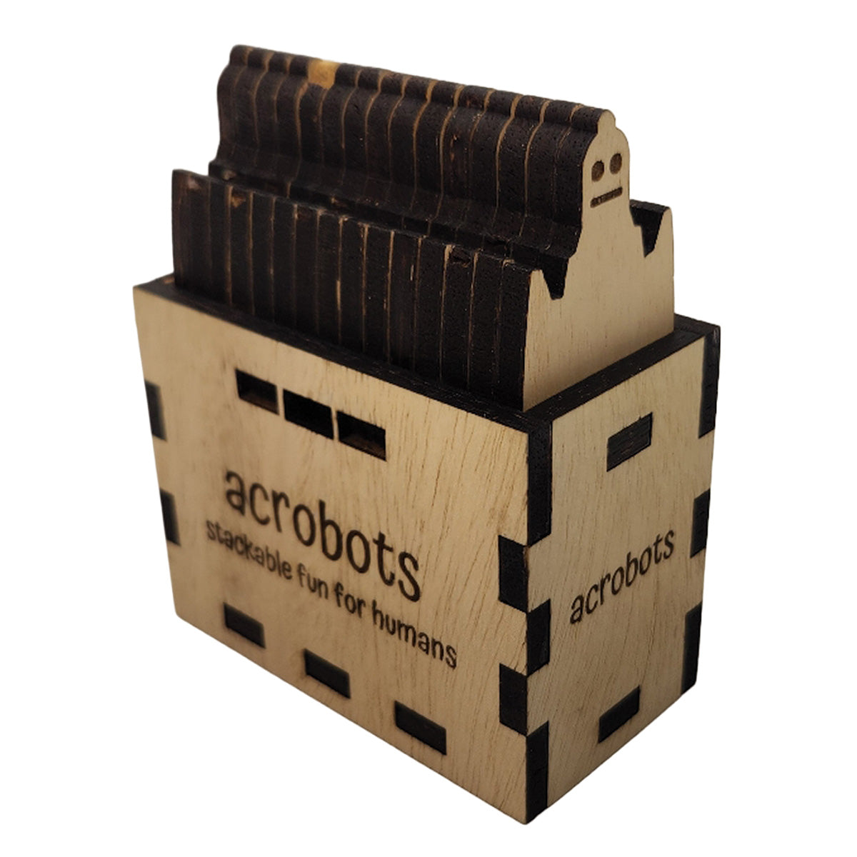 Acrobots Stackable Robot Game - Custom Engraving