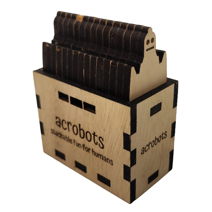 Acrobots Stackable Robot Game - Custom Engraving