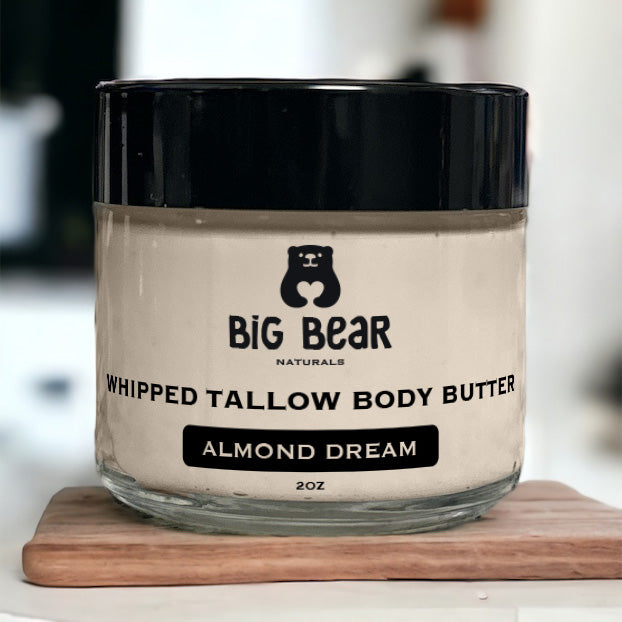 Whipped Tallow Body Butter - Grass Fed & Finished 2oz