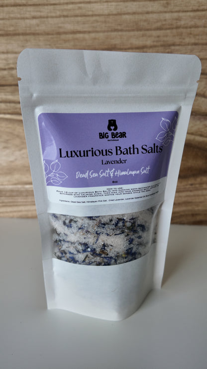 Luxurious Lavender Bath Salts