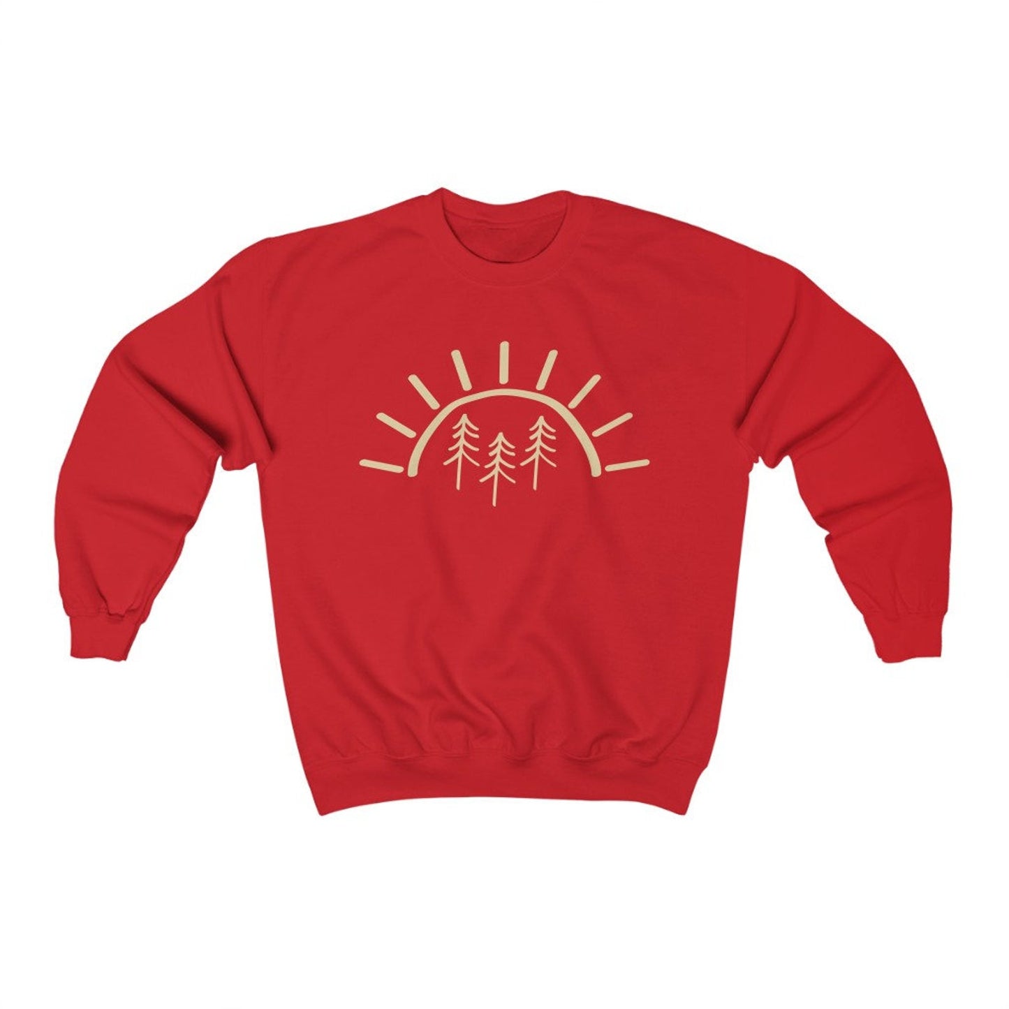 Pine Tree Sun Sweater