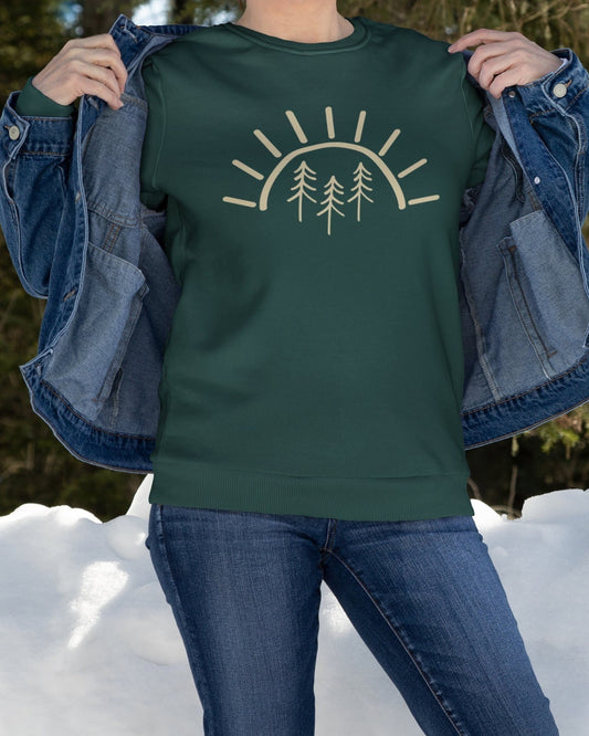 Pine Tree Sun Sweater