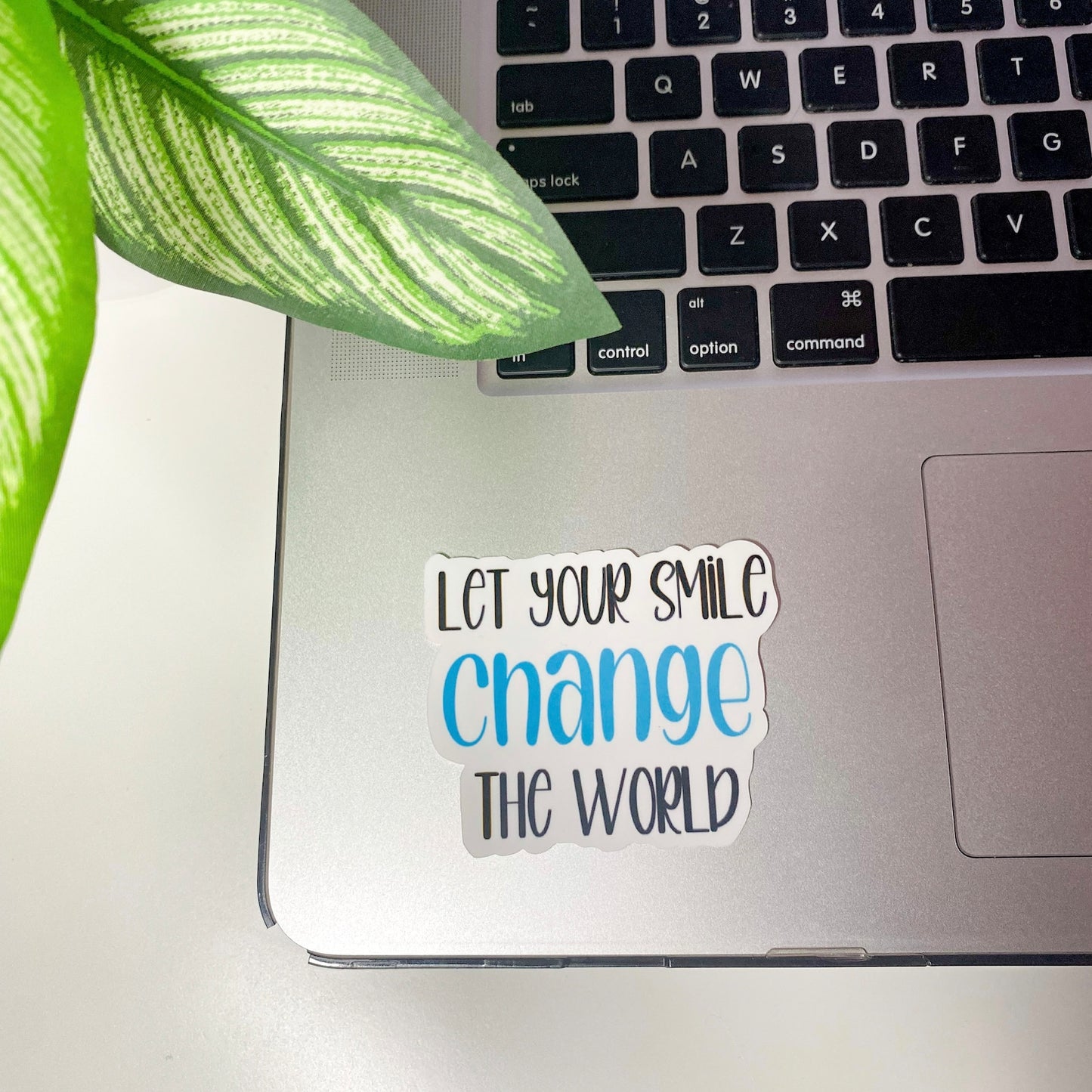 Let Your Smile Change the World Sticker